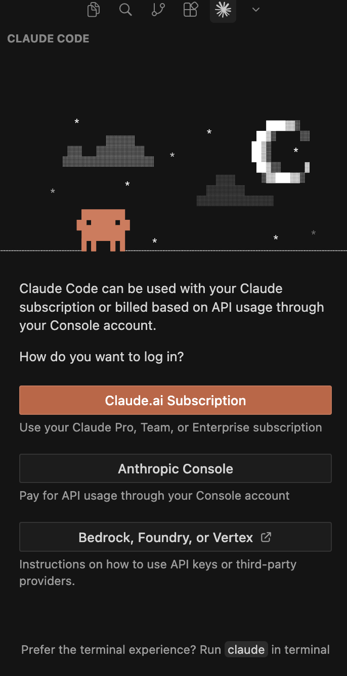 Claude Code authentication flow in the browser